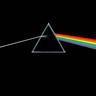 Cover of The Dark Side of the Moon by Pink Floyd.